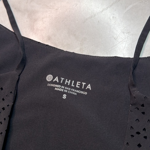 Athleta Laser Cut Perforated Tank - Picture 2 of 3
